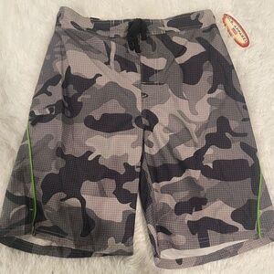 U.S. Apparel Mens Tie front Board shorts swim trunks swimsuit size M